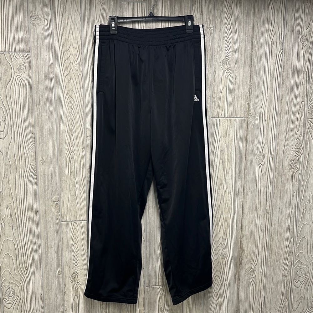Adidas button up the side pants for basketball
